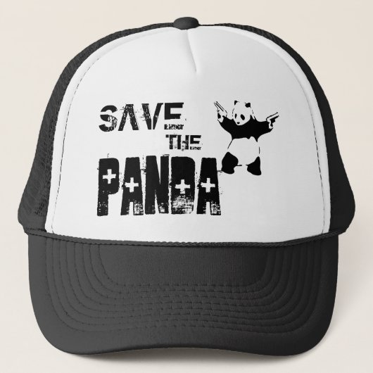 Save the Panda Boné Trucker Pet (Voorkant)