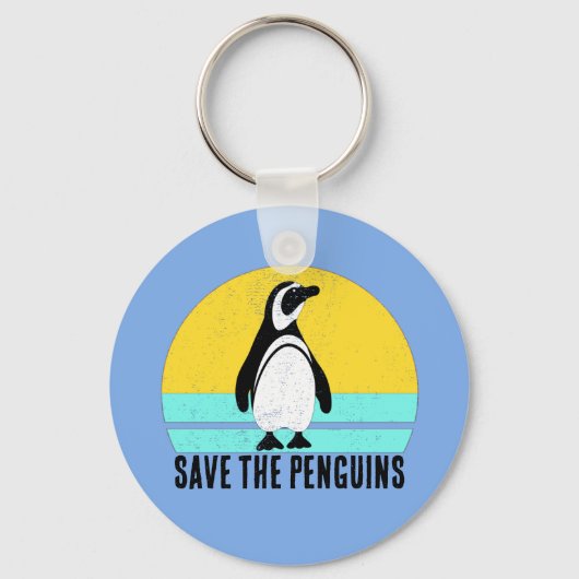 Save The Penguins Sleutelhanger (Voorkant)