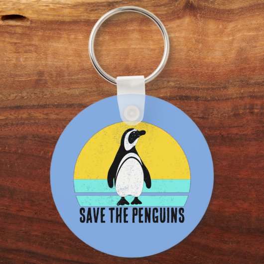 Save The Penguins Sleutelhanger (Voorkant)