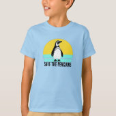 Save The Penguins T-shirt (Voorkant)