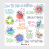 Save The Planet Collectie Sticker (Vel)