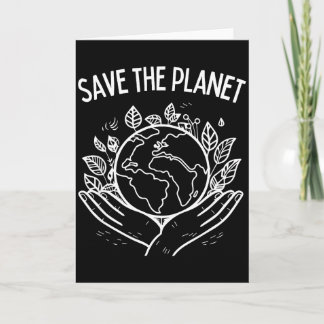 Save The Planet Earth Day 2025 Milieu Boomplantdag Kaart