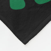 Save the Planet Earth Day Red de aarde en onze pla Fleece Deken (Hoek)