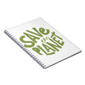 Save the Planet Eco Design Notitieboek (Rechterzijde)