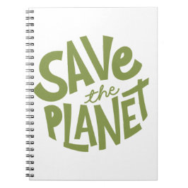 Save the Planet Eco Design Notitieboek