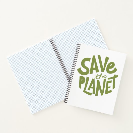 Save the Planet Eco Design Notitieboek (Binnen)