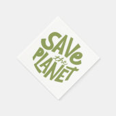 Save the Planet Eco Design Servet (Hoek)