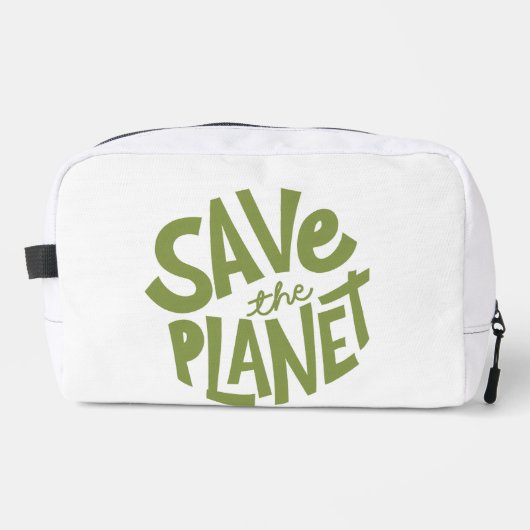 Save the Planet Eco Design Toilettasje (Voorkant)