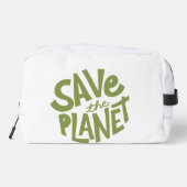 Save the Planet Eco Design Toilettasje (Achterkant)
