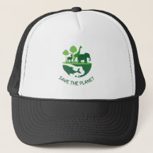 Save The Planet - Kiroverse Studio Trucker Hoed