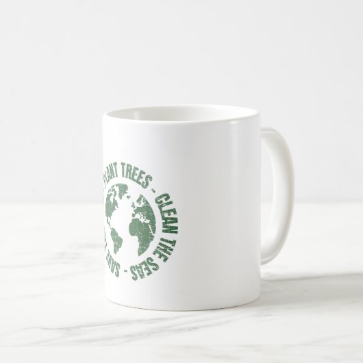 Save The Planet Koffiemok (Voorkant rechts)