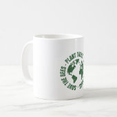 Save The Planet Koffiemok (Voorkant links)