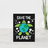 Save the Planet - Milieubescherming Aarde D Kaart (Voorkant)
