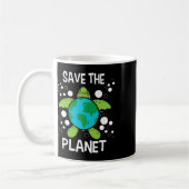 Save the Planet - Milieubescherming Aarde D Koffiemok (Links)