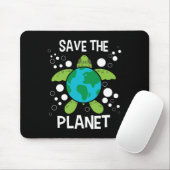 Save the Planet - Milieubescherming Aarde D Muismat (Met muis)