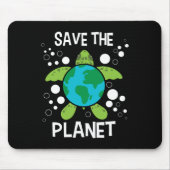 Save the Planet - Milieubescherming Aarde D Muismat (Voorkant)
