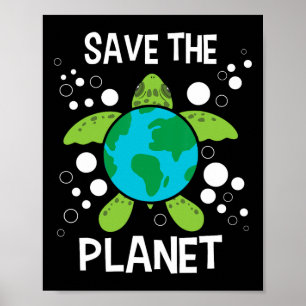 Save the Planet - Milieubescherming Aarde D Poster
