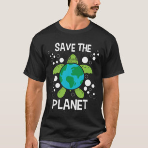 Save the Planet - Milieubescherming Aarde D T-shirt