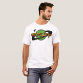 Save The Planet Retro T-Shirt – Eco Friendly Vinta (Voorkant volledig)