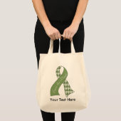 Save the Planet Ribbon: Everygreens Grocery Tas (Voorkant (product))