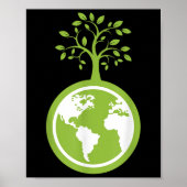 Save the Planet - Save the Earth Milieuprogramma Poster (Voorkant)