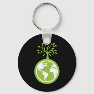 Save the Planet - Save the Earth Milieuprogramma Sleutelhanger