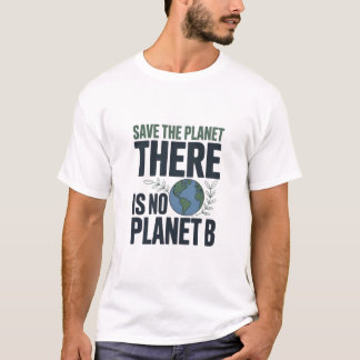 Save The Planet T-Shirt, There Is No Planet B T-shirt