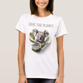 Save the Planet: Wear Your Love for Koalas! T-shirt