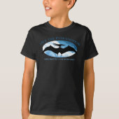 SAVE THE PTERANODON beroemd gemaakt door Jeff Will T-shirt (Voorkant)