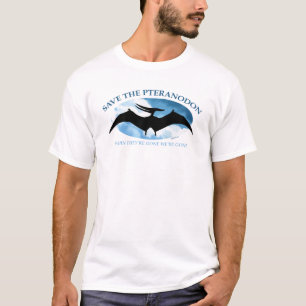 SAVE THE PTERANODON beroemd gemaakt door Jeff Will T-shirt