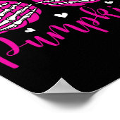 Save the Pumpkins Breast Cancer Awareness Gift Poster (Hoek)