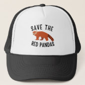 Save the Red Pandas Trucker Pet (Voorkant)