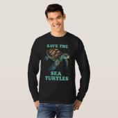 Save The Sea Turtle T-shirt (Voorkant volledig)