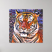 Save The Tigers Canvas Afdruk (Voorkant)