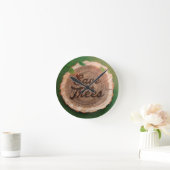 Save the trees Inspiron Design Ronde Klok (Huis)