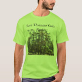 Save Thousand Oaks Park - haviken en uilen hebben  T-shirt (Voorkant)