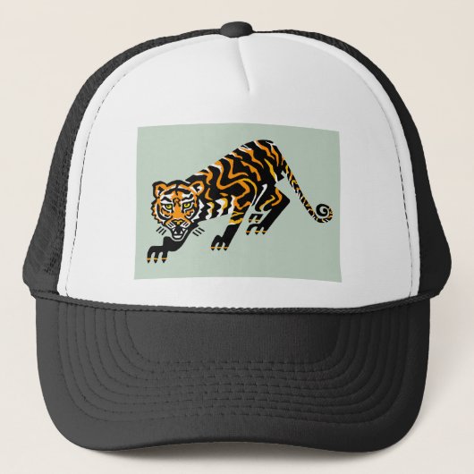 Save TIGERS - Dierenvriend - Wildlife - Natuur Trucker Pet (Voorkant)