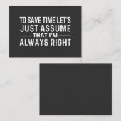 save time visitekaartje (Voorkant / Achterkant)