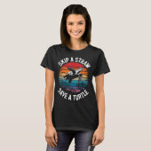 Save Turtles Sea Ocean Turtle Shirt (Voorkant volledig)