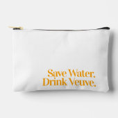 Save Water. Drink Veuve. Small Bag Etui (Voorkant)