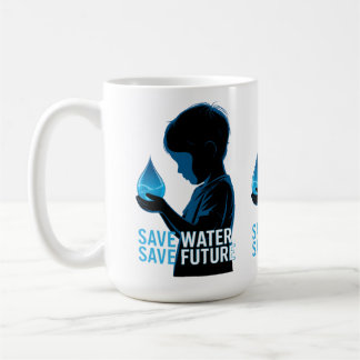 Save Water Save Future Koffiemok