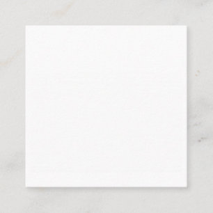 *~*  SAVE WHITE verloopbestand Vierkante Visitekaartje