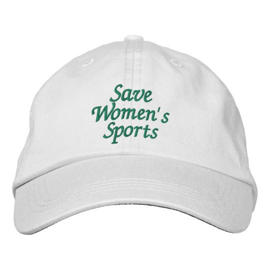 Save Women's Sports Geborduurde Pet (Voorkant)