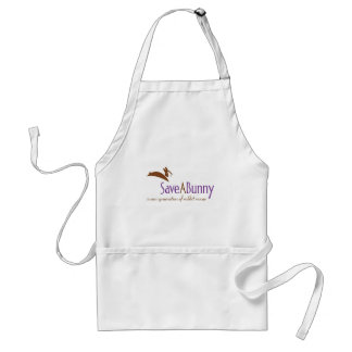 SaveABunny Logo Standaard Schort
