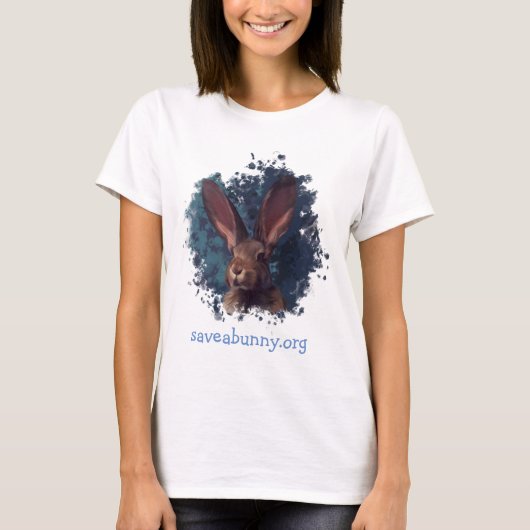 SaveABunny Tshirt (Voorkant)