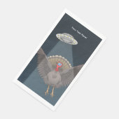 Saved By Aliens on Thanksgiving Servet (Hoek)