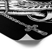 Saved By Grace Covered In Ink Christian Faith Inke Poster (Hoek)