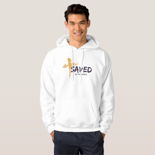 Saved By Grace Hoodie (Voorkant volledig)