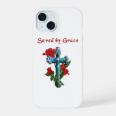 Saved By Grace iPhone 15 Case (Achterkant)