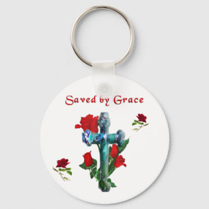 Saved By Grace Sleutelhanger